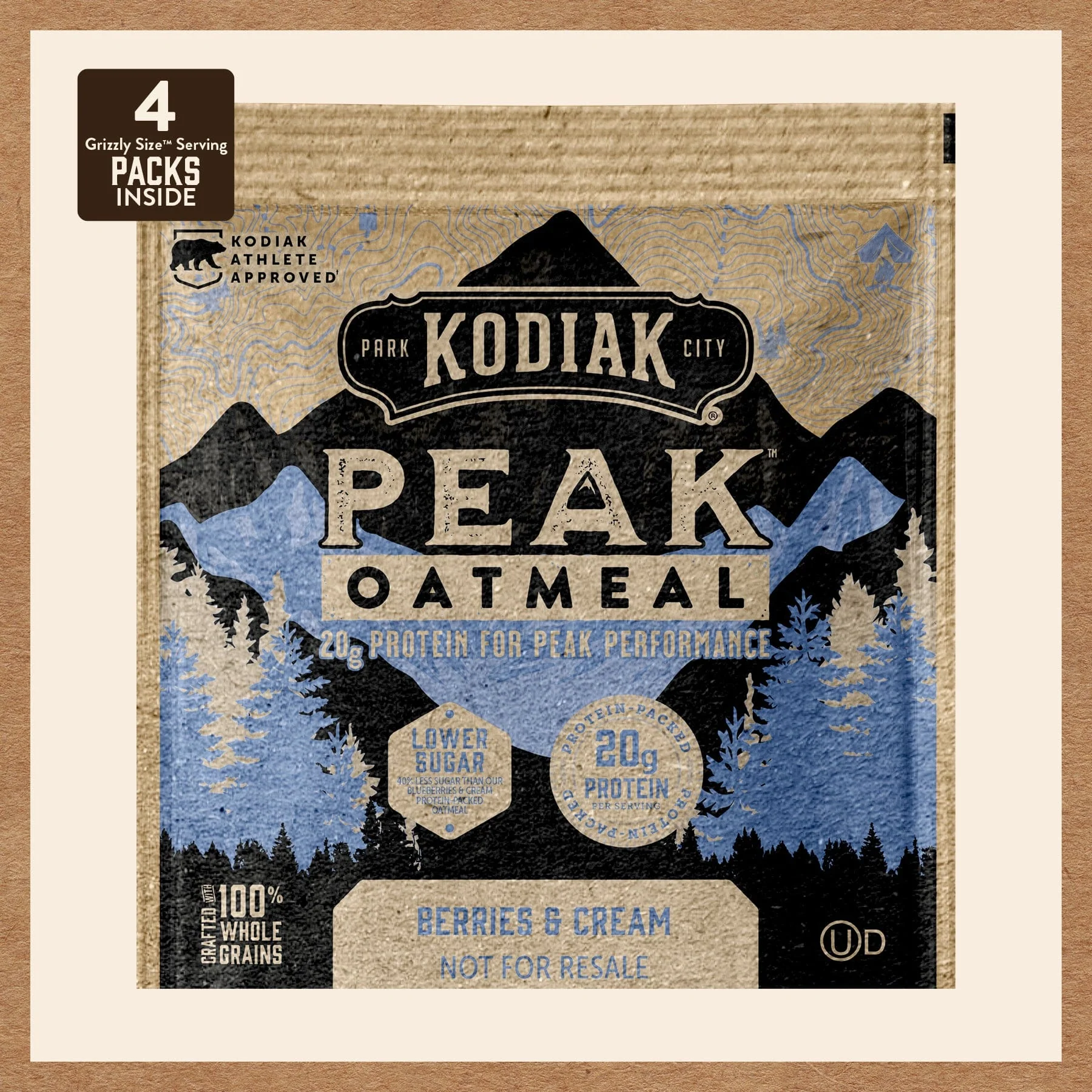 Berries & Cream Peak Oatmeal Packets - Image 3