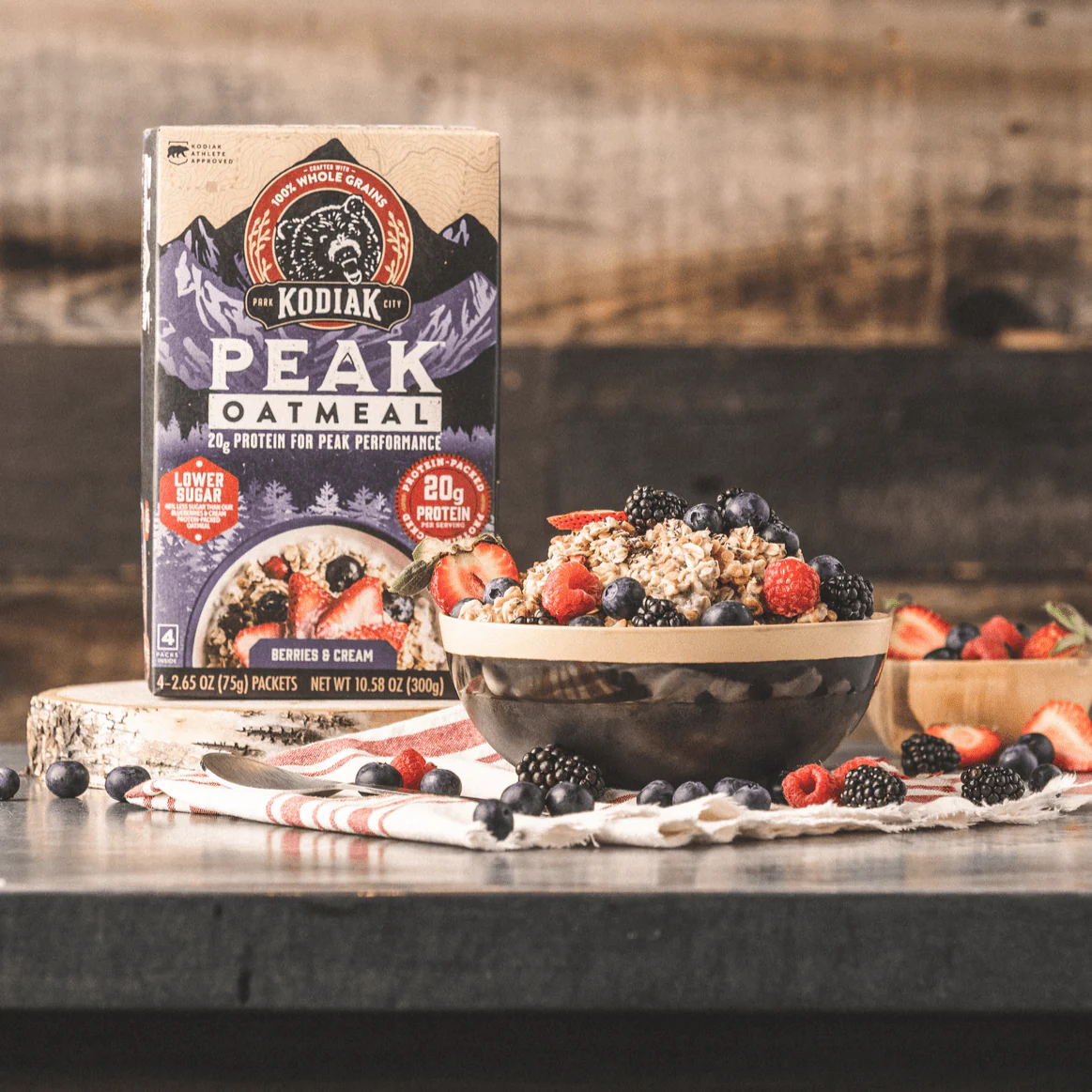 Berries & Cream Peak Oatmeal Packets - Image 7