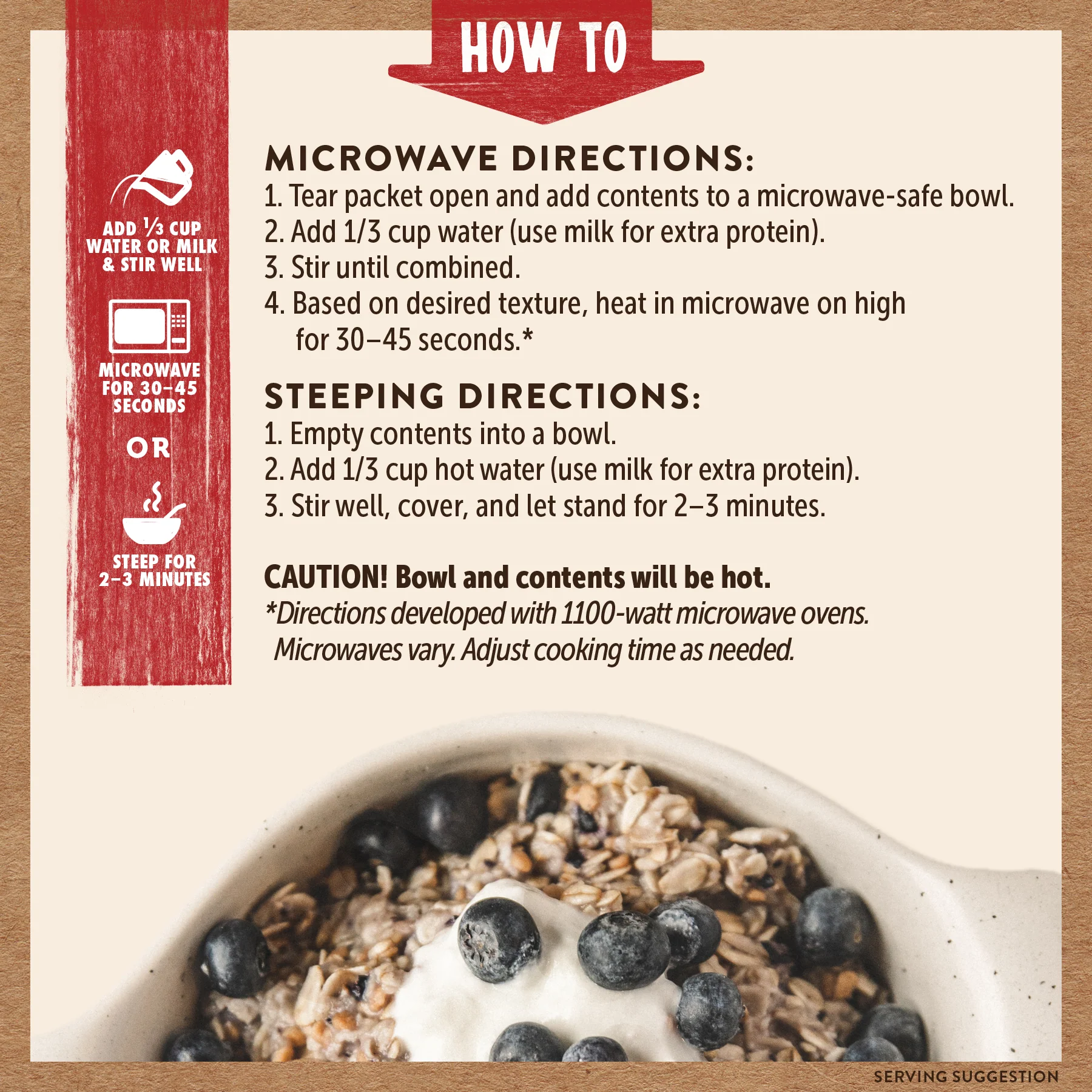 Blueberries & Cream Oatmeal Packets - Image 5