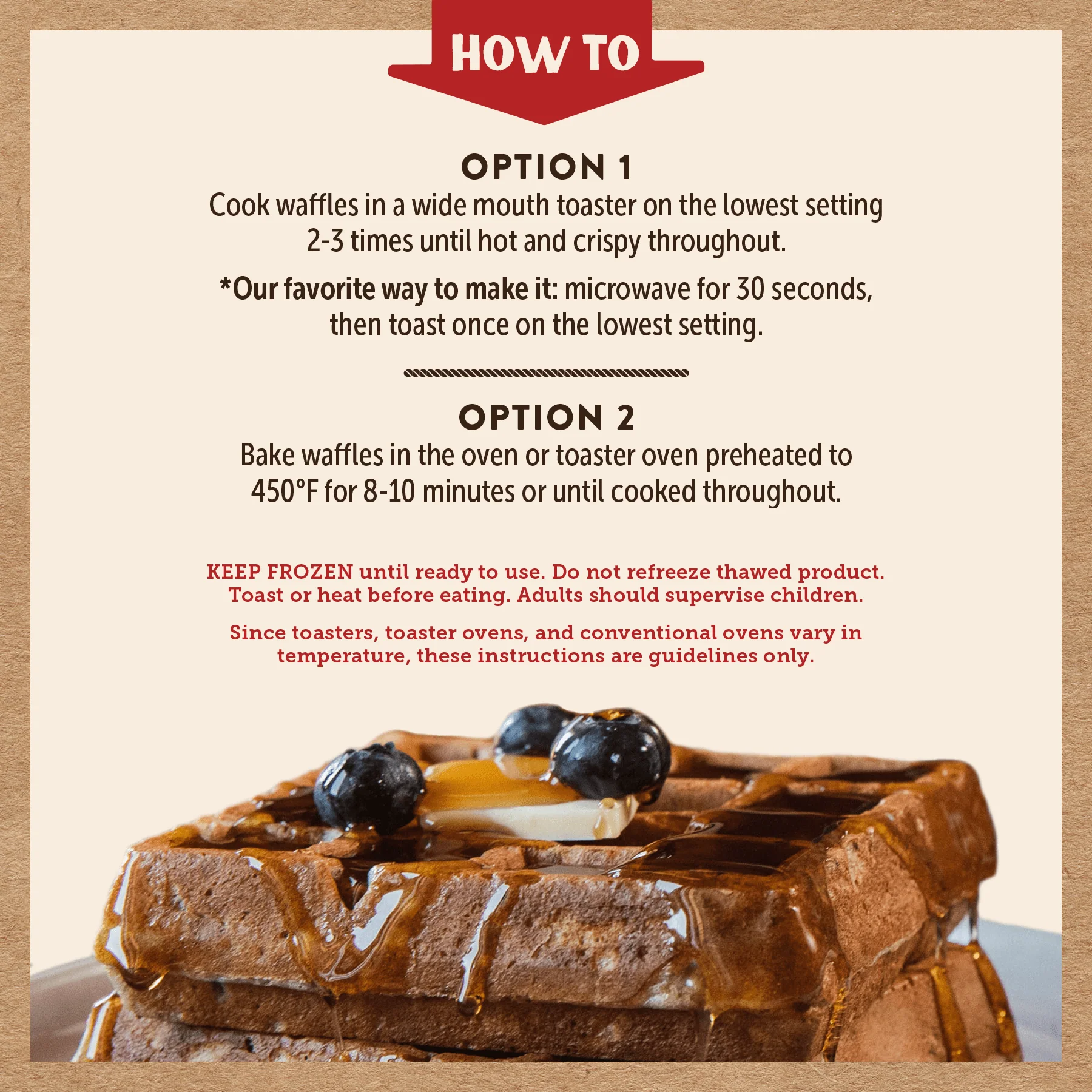 Blueberry Thick and Fluffy Power Waffles - Image 4