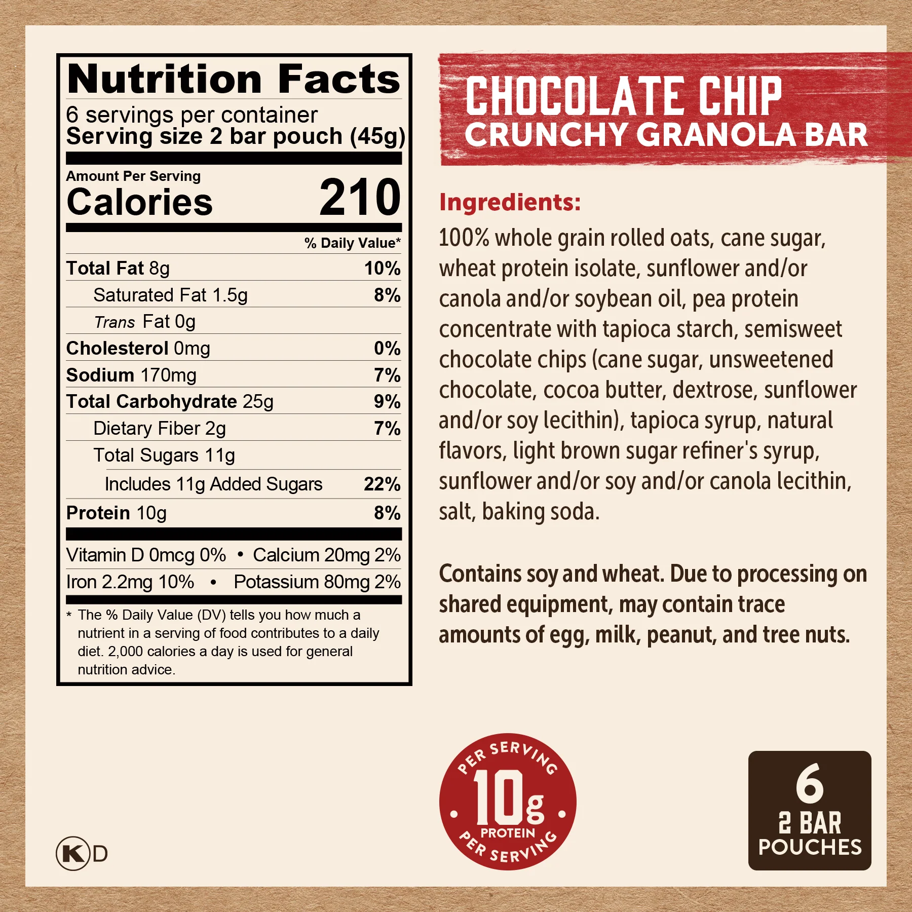 Chocolate Chip Crunchy Bars - Image 5