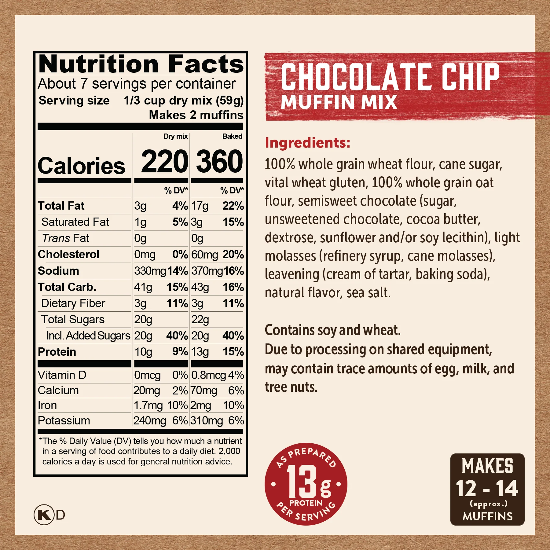 Chocolate Chip Muffin Mix - Image 4