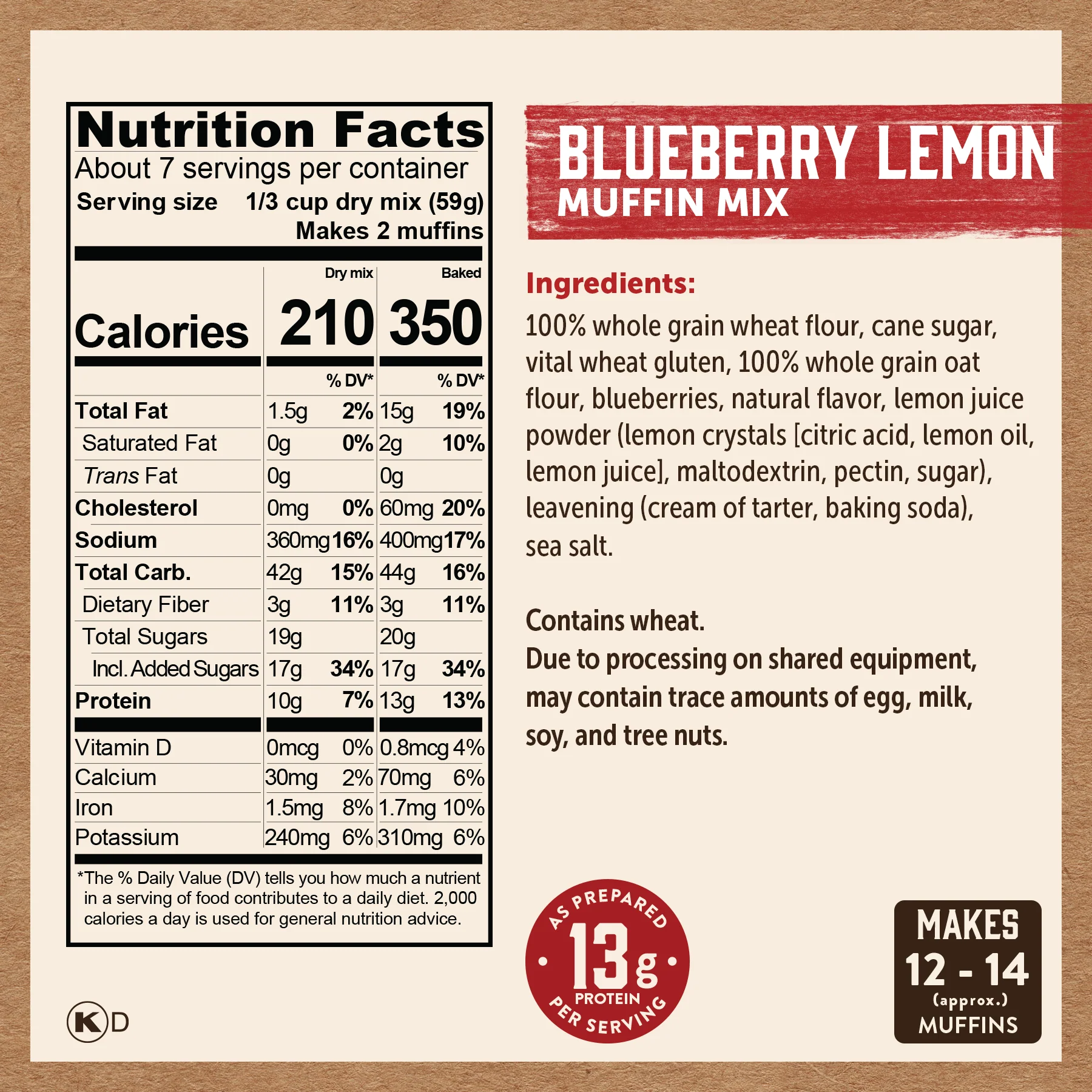 Blueberry Lemon Muffin Mix - Image 4