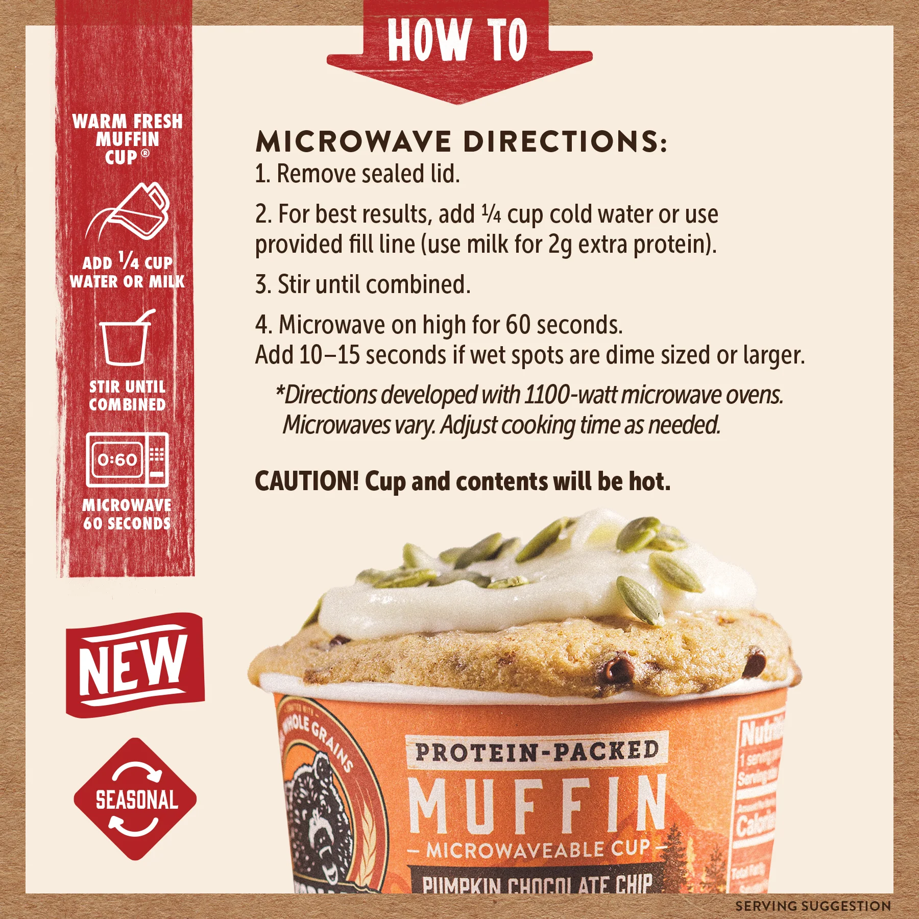 Pumpkin Chocolate Chip Minute Muffin - Image 4