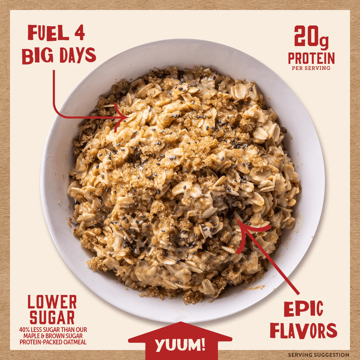 Maple Brown Sugar Peak Oatmeal Packets - Image 4