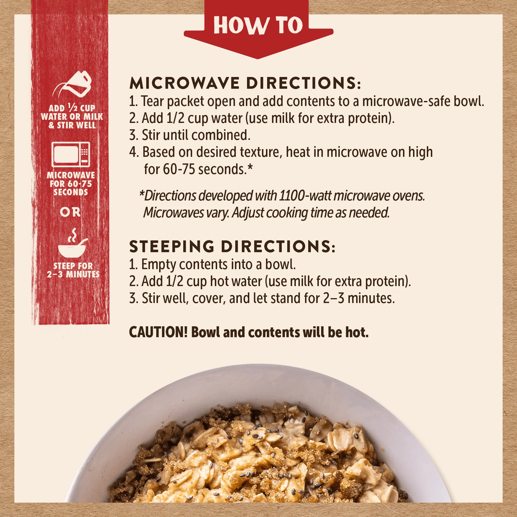 Maple Brown Sugar Peak Oatmeal Packets - Image 5